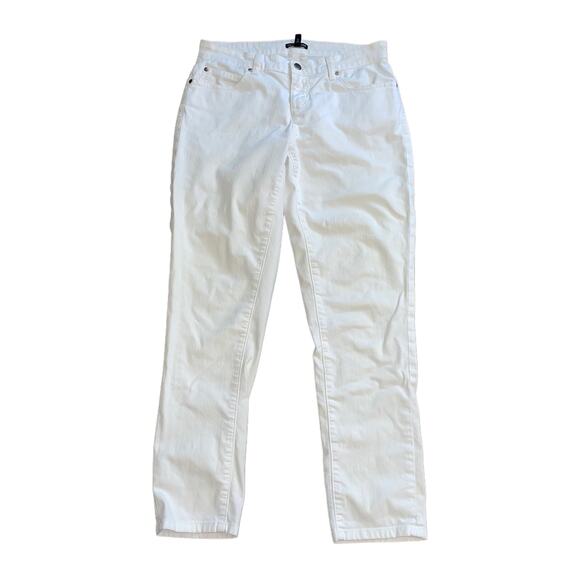 Eileen Fisher Women's White Jeans size 4 - Picture 1 of 5